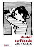 Un chat sur l’épaule