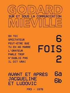 Godard-Miéville : Six fois deux / Sur et sous la communication  (6)