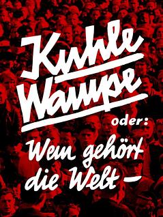 Kuhle Wampe (Ventres glacés)